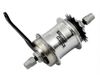 Buje Sturmey Archer S2C Freno Contrapedal 2V 36 Agujeros Plata