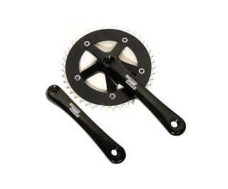 Sturmey Archer 46t Crankset - Zwart