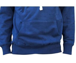 Schindelhauer Hoodie mit Streifenlogo - blau