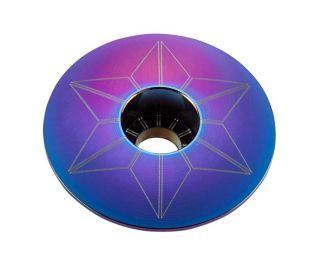 Supacaz Star Ahead Headset Cap - Oil Slick