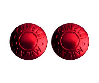 Cinelli Milano Bar End Plugs - Red Anodised