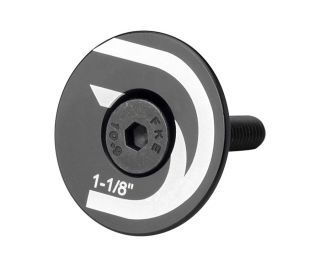 Deda Flat Top Cap & Bolt 1 1/8” - Black