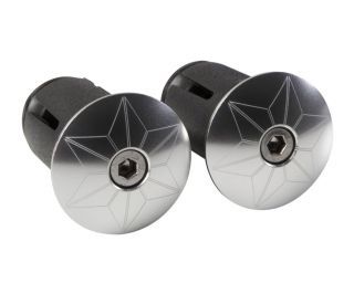 Supacaz Bar End Plugs - Chrome