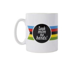 Tasse Look Mum No Hands! World Champ