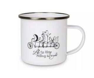 Taza esmalte Zum Heimathafen x Schindelhauer