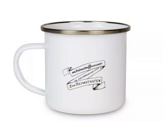 Taza esmalte Zum Heimathafen x Schindelhauer