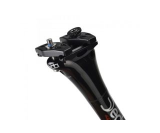 Tige de Selle Carbone Deda Superleggero 0 31,6 mm Noir