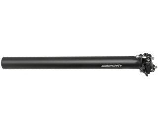 Zoom sadelpind 27,2 mm ét stykke - sort