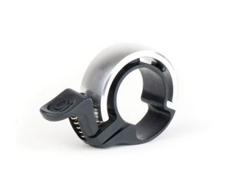 Timbre Knog OI Classic Pequeño Plata/Negro