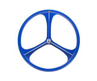 Teny Rim Tri Spoke Fixie Hinterrad - Blau