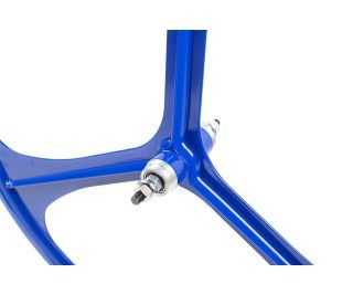 Teny Rim Tri Spoke Fixie Hinterrad - Blau