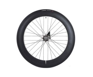 Paire de Roues Rétropédalage Santafixie 60mm + Chambres à air + Pneus Noir