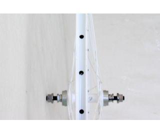 Weinmann DP18 Fixie Rear Wheel - White