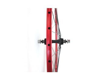 H plus Son Formation Face Fixie Rear Wheel - Red