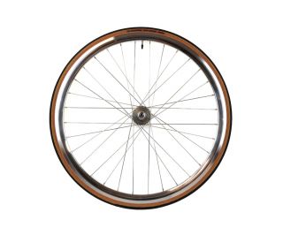 Paire de Roues Santafixie 30mm Argent + Chambres à air + Pneus Classic