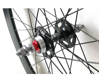 Santafixie 30mm Wheelset + Traclocross Tyres - Black