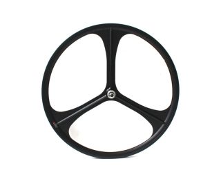 Teny Rim Tri Spoke Fixie Rear Wheel - Black