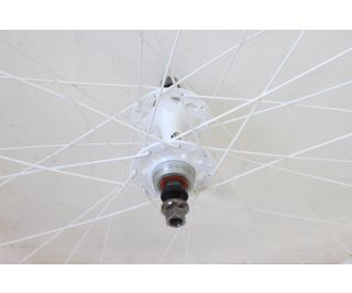 H plus Son Formation Face Fixie Rear Wheel - White