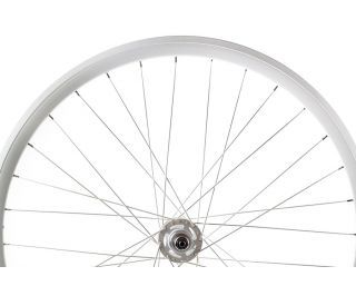 Rueda Fixie Trasera Santafixie 30mm Blanco/Blanco