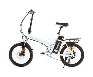 Bicicleta Eléctrica Plegable Tucano De Luxe Blanca