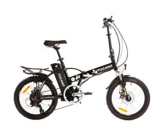 Tucano De Luxe Folding e-Bike - Black