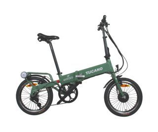 Bicicleta Eléctrica Plegable Tucano Ergo LTD Verde