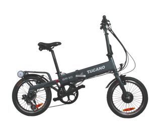 Bicicleta Eléctrica Plegable Tucano Ergo Negra