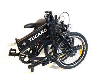 Bicicleta Eléctrica Plegable Tucano Ergo Negra