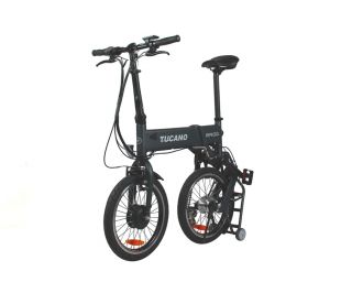 Bicicleta Eléctrica Plegable Tucano Ergo Negra