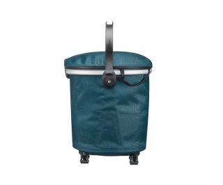 Cesta Ortlieb Up-Town Rack City 17,5L Trasera Azul