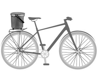 Panier Ortlieb Up-Town Rack Urban 17.5L Arrière Bleu