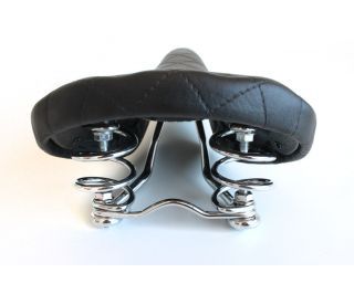 Velo Plush 6067P Vintage Saddle - Black