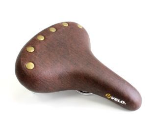 Velo Plush 8114 Vintage Saddle - Brown