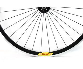 Velocity Deep V CNC Front Wheel - Black