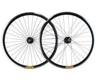 Velocity Deep V CNC Fixed Gear Wielset - Zwart