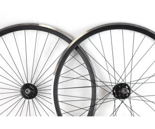 Velocity Deep V CNC Fixed Gear Wielset - Zwart