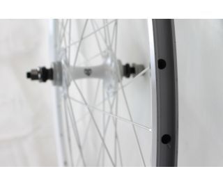 Rueda Fixie Trasera Velocity Deep V CNC Blanca