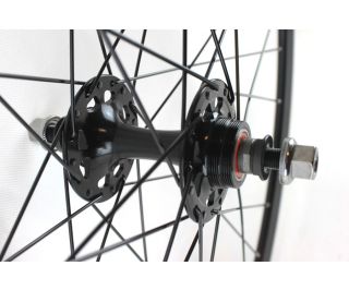 Velocity Deep V CNC Fixed Gear Wielset - Zwart