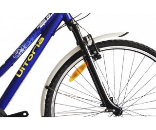 Vélo Urbain Vitoria City Bike 7 Vitesses Acier Bleu