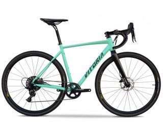 Bicicleta Gravel Vitoria Nyxtralight Explorer Tiagra Turquoise