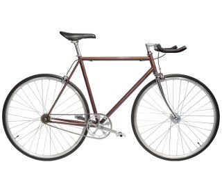 Jitensha Tokyo Fixie & Single-speed cykel - Kuri / Alu / Sort