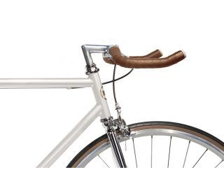 Bicicletta Single Speed Jitensha Tokyo White/Alu/Camel