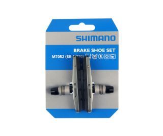 Shimano Deore XT M70R2 Bremsschuhe - Silber