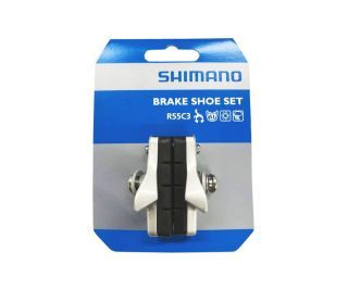 Shimano R55C3 Bremsesko - Sølv