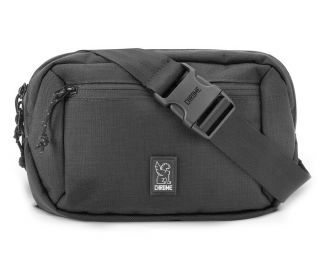 Chrome Ziptop Waistpack Backpack - Black