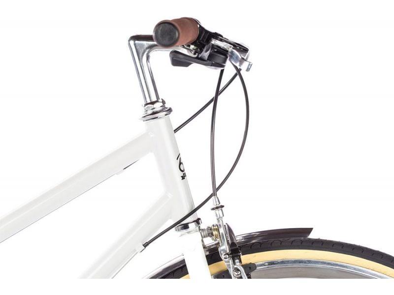 6KU Odessa 8 Speed City Bicycle Coney White