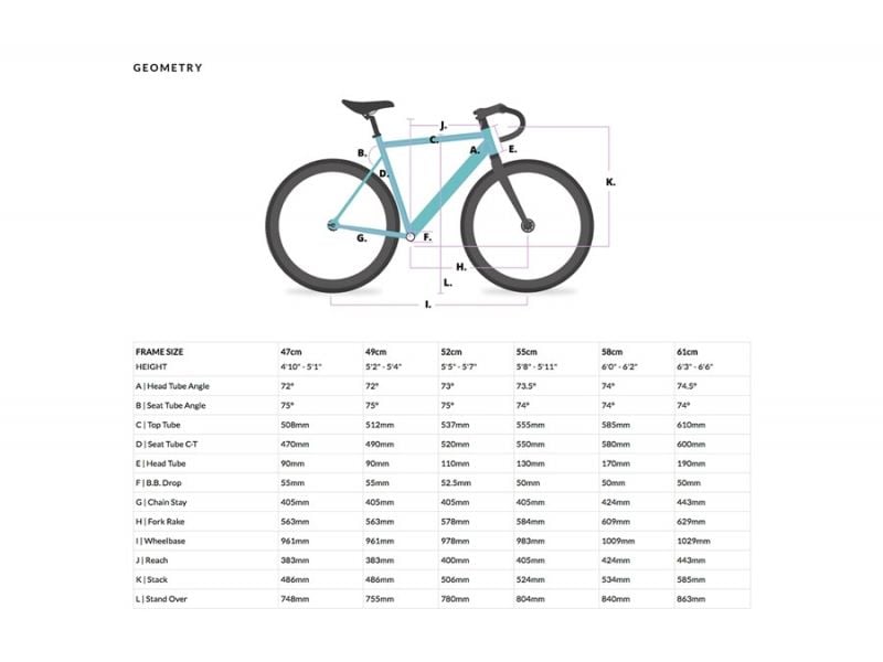 Buy the 6KU White Track Bicycle