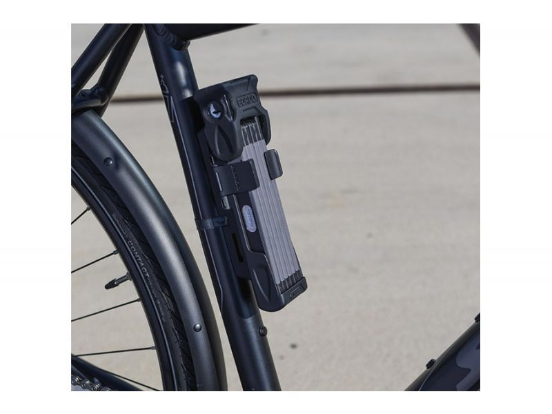 ABUS Bordo Combo 6100/90 SH Folding Bike Lock in black color