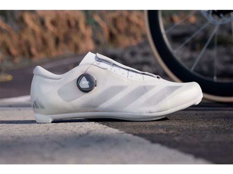 Adidas The Road Boa Cyclist Shoes - White / Silver