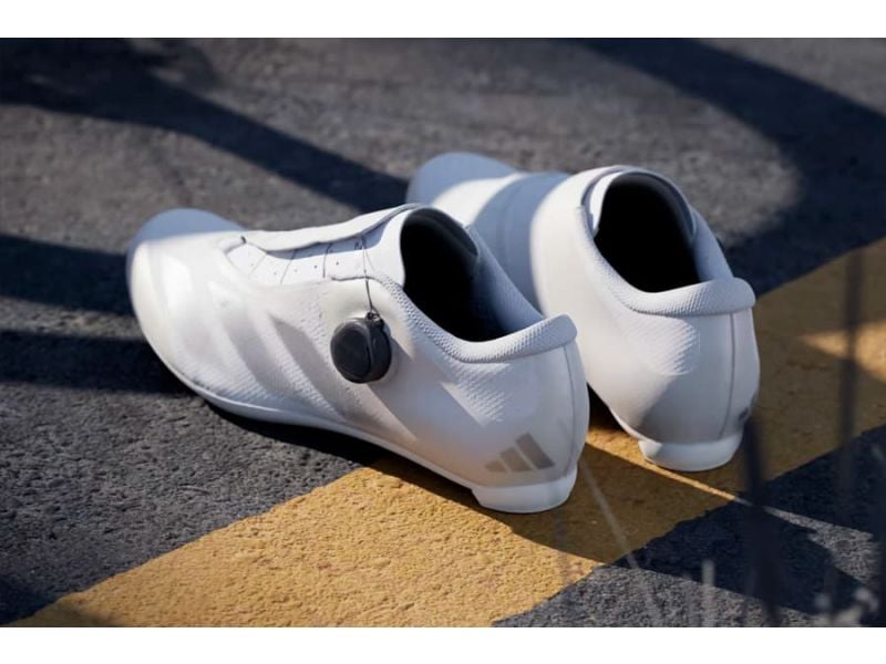 Adidas The Road Boa Cyclist Shoes - White / Silver